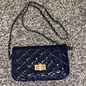 Navy Blue Crossbody